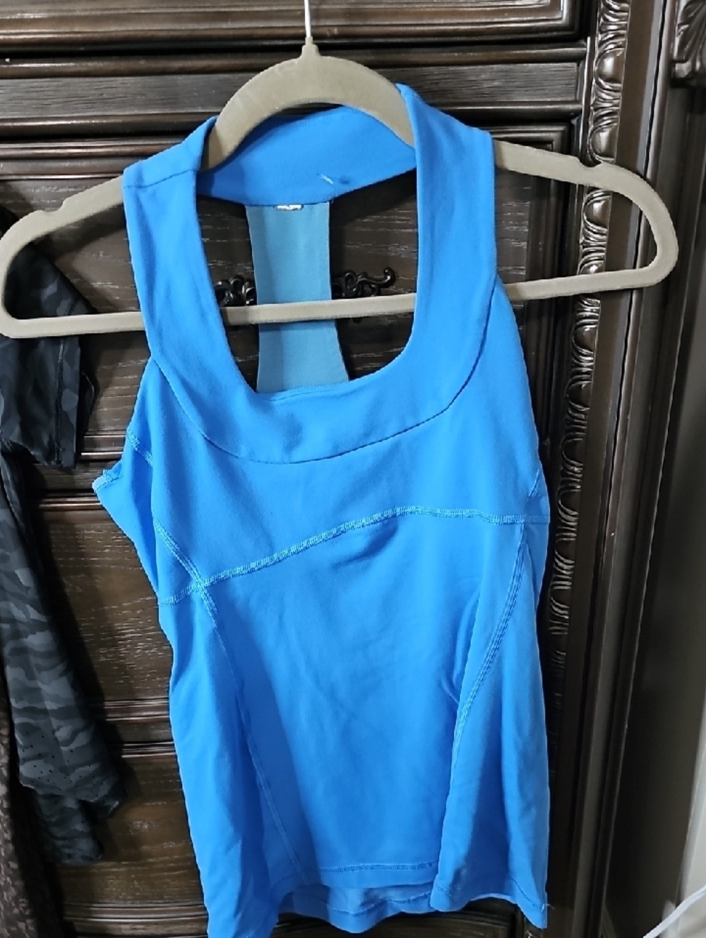 lululemon athletica Bright Blue Racerback Tank